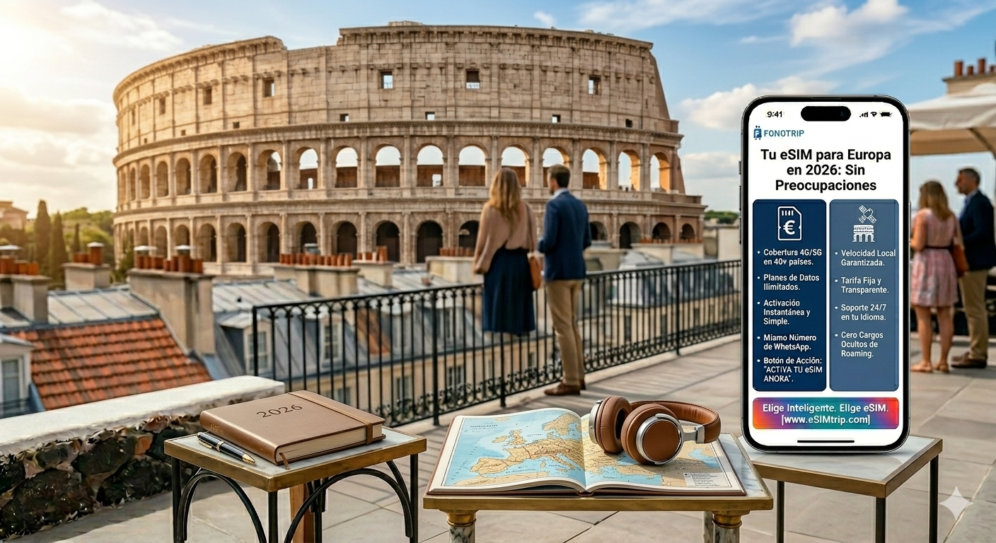 La mejor eSIM para Europa en 2026