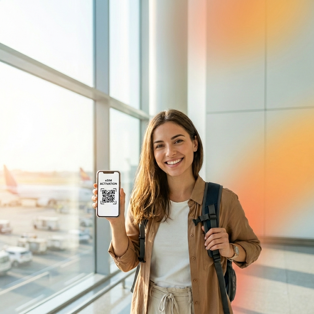 Traveler with Fonotrip eSIM